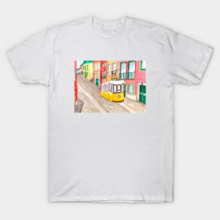 Lisbon - Elevador da Bica T-Shirt